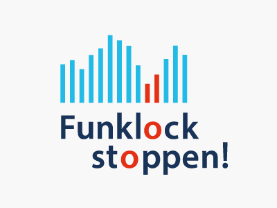 Logo Kampagne Funklock stoppen